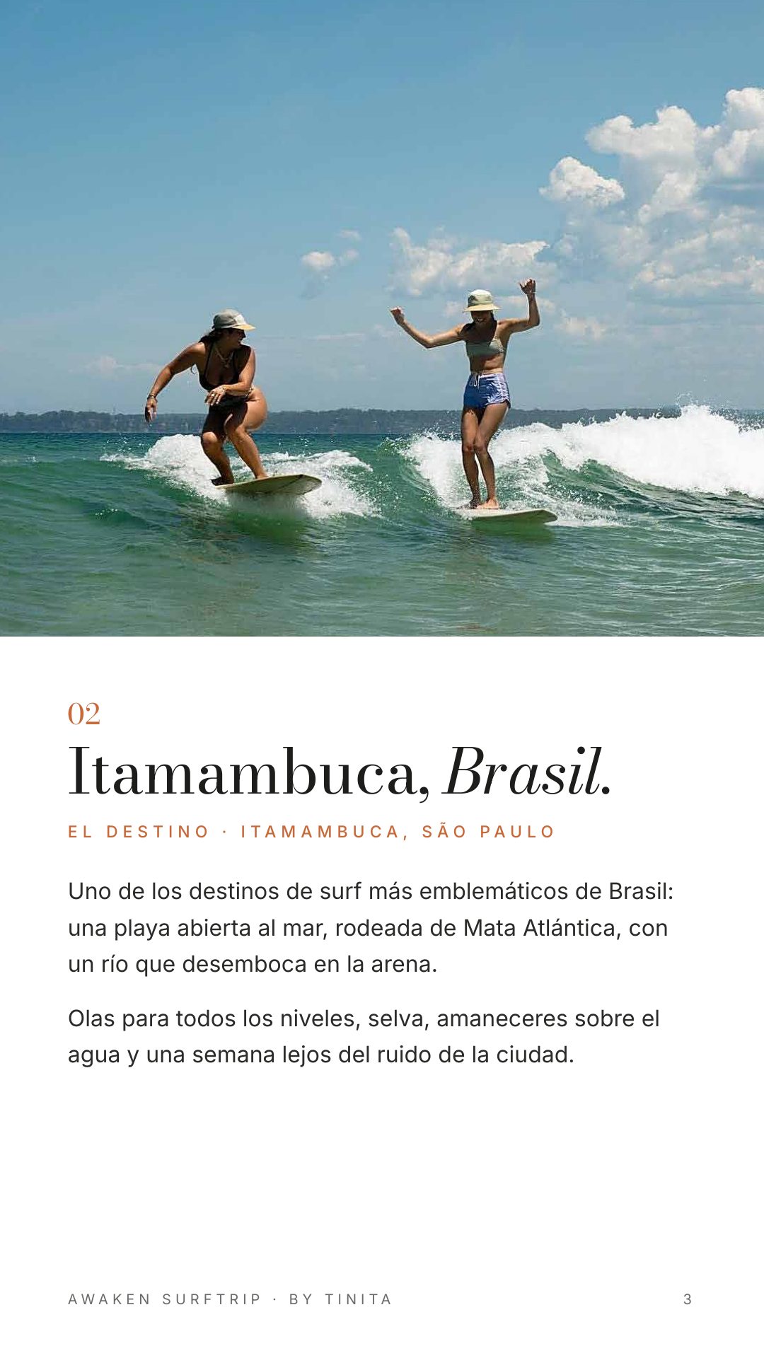 Awaken Surftrip Itamambuca · 6 al 12 de marzo, retiro para mujeres con Tinita — 2